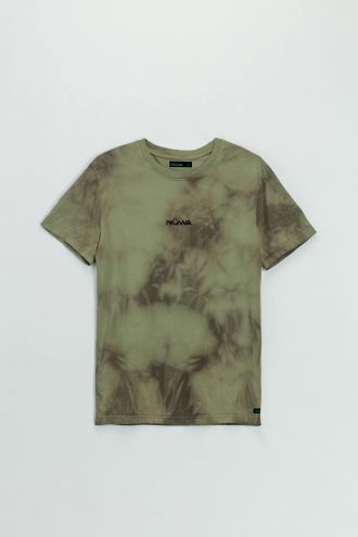 Add Color To Your Life - Organic Cotton Camo Tie Dye T-shirt 