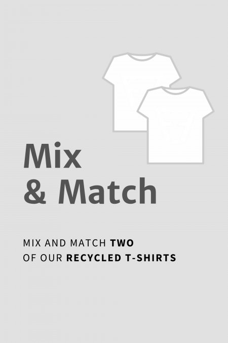 MIX & MATCH - Recycled T-Shirt 2 Pack