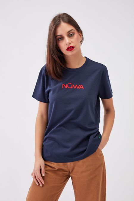 IMPACT -  Recycled Regular T-shirt in Navy Blue