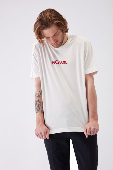 IMPACT - Recycled Regular T-shirt in Off White
