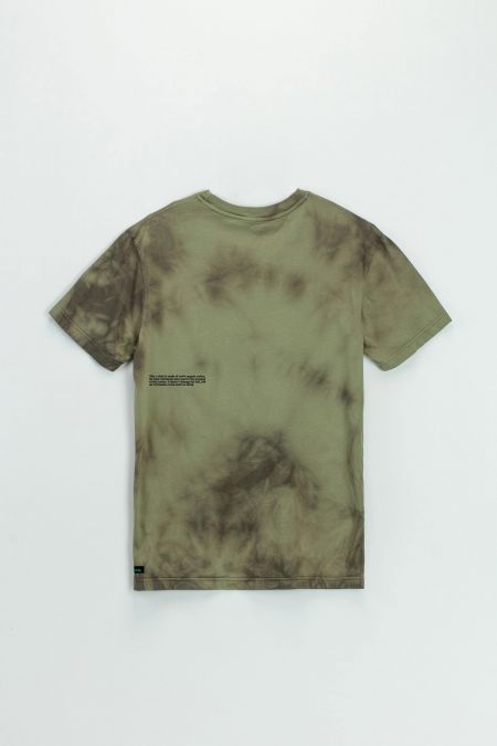 Add Color To Your Life - Organic Cotton Camo Tie Dye T-shirt 