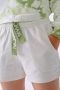 Organic Cotton Lightweight Shorts in Off White