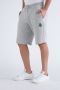  Organic Cotton Logo Embroidery Shorts Gender-neutral in Grey