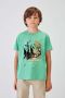 #NM Tiger Green Sustainable Tee Kids