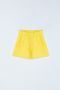Organic Cotton Lightweight Shorts in Vibrant Yellow