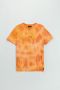 Add Color To Your Life - Organic Cotton Flame Tie Dye T-shirt 